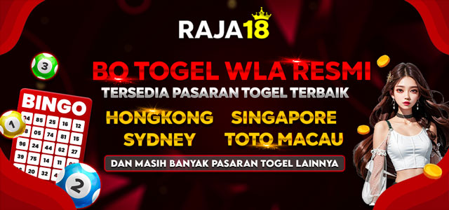 Raja18 BO Togel WLA Resmi